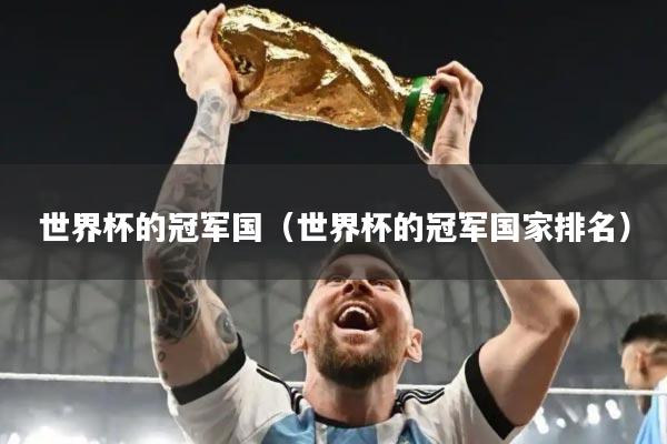 世界杯的冠军国（世界杯的冠军国家排名）