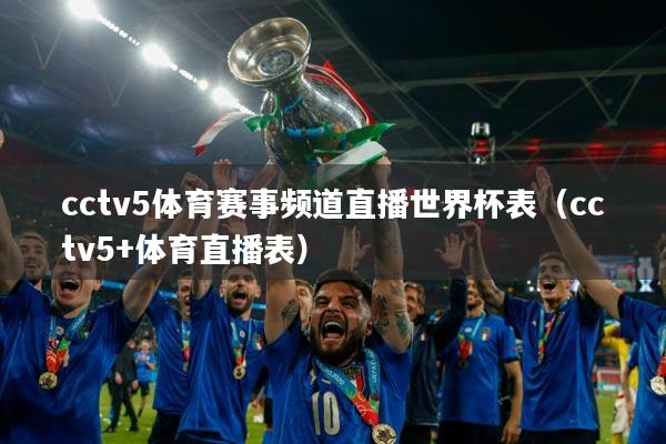 cctv5体育赛事频道直播世界杯表（cctv5+体育直播表）
