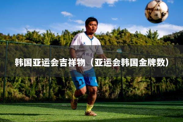 韩国亚运会吉祥物（亚运会韩国金牌数）